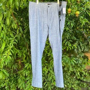NWT 40W Jos A. Bank Reserve Linen Trousers